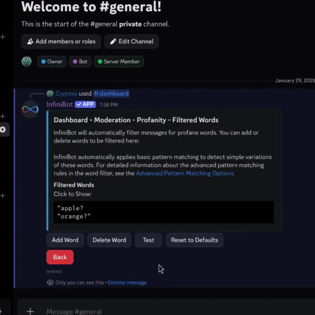 Profanity Moderation Demo